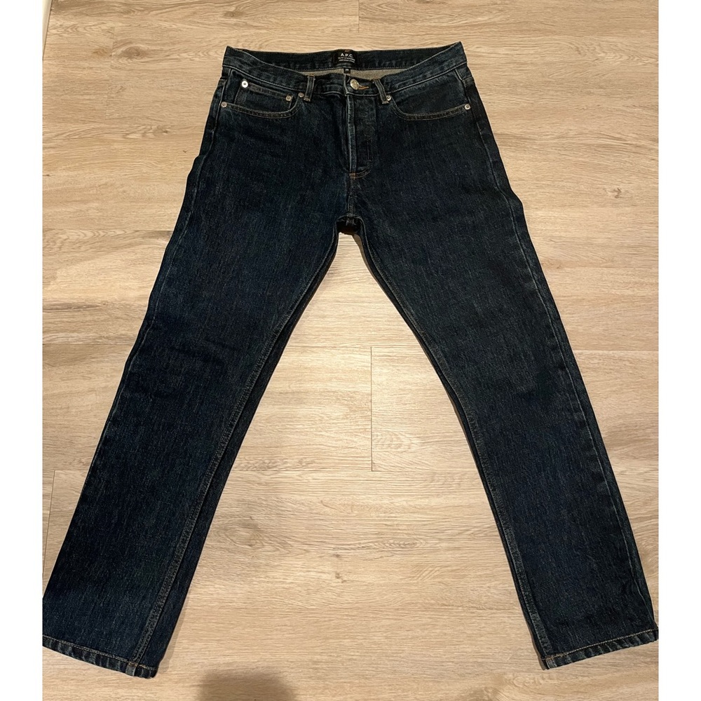 APC Petite Standard Selvedge Jeans in Dark Wash Size 29